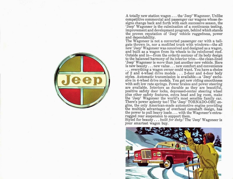 1962 Jeep Wagoneer Brochure Page 6